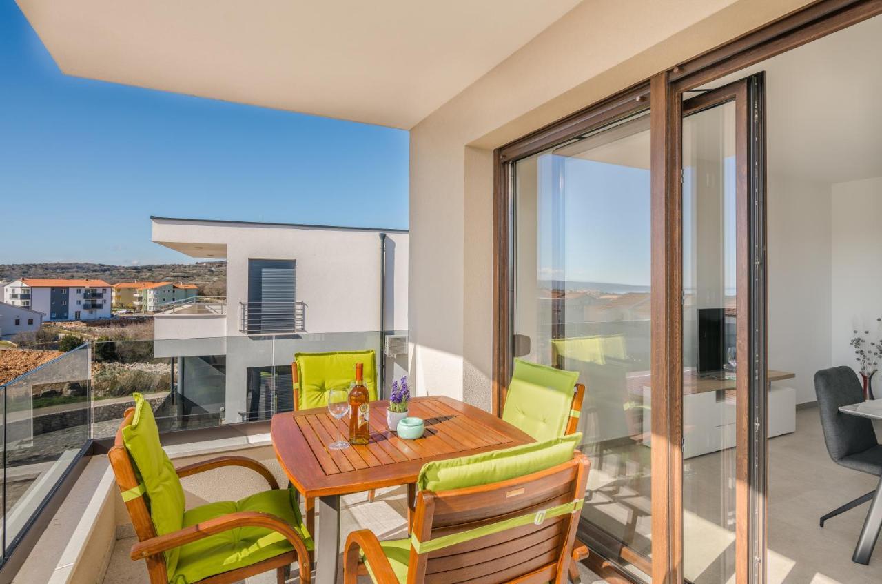Apartments Sunrise Krk 克尔克 外观 照片